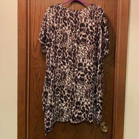 NWOT Sejour tunic w/ asymmetrical hem - 18w - Picture 8 of 9